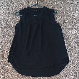 Black Sleeveless Blouse